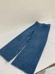 送料無料★ZARA ザラ★デニムワイドパンツ　デニムフレアパンツ　ジーパン★EUR36 USA4 MEX26 #80206sjj33