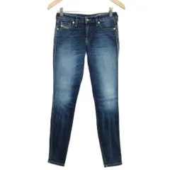 ディーゼル DIESEL GRACEY-NE デニット スウェット デニム パンツ ジーンズ スキニー 25 インディゴ