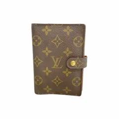 【6ba0437】ルイヴィトン 手帳カバー モノグラム アジェンダPM R20005 ブラウン【中古】メンズ レディース ユニセックス