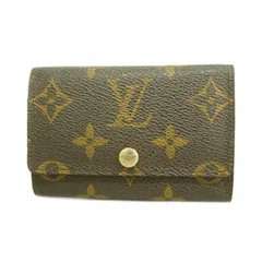 【6ba0442】ルイヴィトン キーケース モノグラム ミュルティクレ6 M62630 ブラウン【中古】メンズ レディース ユニセックス