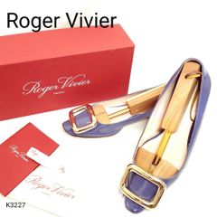 Roger Vivier トランペット パテントレザー バレリーナ - メルカリ