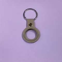 Apple AirTag ケース グレー airtag-021【M】