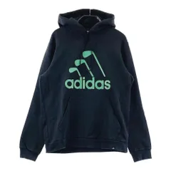 サイズ：M ADIDAS GOLF アディダスゴルフ HA1329 長袖 スウェットパーカー  ブラック系 [240101607803] ゴルフウェア メンズ ストスト