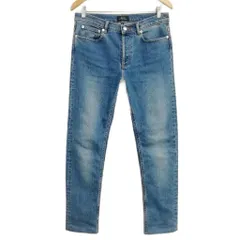 アーペーセー A.P.C. プチニュースタンダード ユーズド加工 デニム パンツ ジーンズ 30 インディゴ