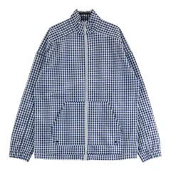 サイズ：S ADIDAS GOLF アディダスゴルフ ; 2024年モデル ジップジャケット ギンガムチェック柄 ネイビー系 [240101618478] ゴルフウェア レディース ストスト