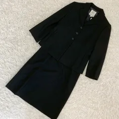 KUMIKYOKU セットアップ スカートスーツ ブラック 2 フォーマル