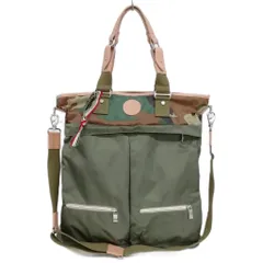 オロビアンコ OROBIANCO LOTTO-MIMETICO Beginコラボ 伊勢丹限定販売モデル 2way トートバッグ ショルダーバッグ カーキ 迷彩