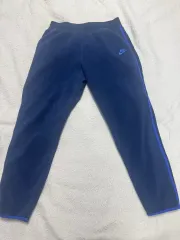 ナイキ ネイビー フリース トラック パンツ L