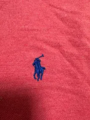 ポロラルフローレン ピンク色 XL 長袖 カラーTシャツ 新品 出品
