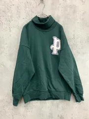 PUMA プーマ 534333-80 裏起毛 タートルネック トレーナー スウェット sizeS/緑 ◆■ メンズ