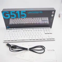 美品 logicool G ロジクール G G515 LIGHTSPEED TKL ワイヤレス ゲーミングキーボード 無線 赤軸 eスポーツ ゲーム HM897 