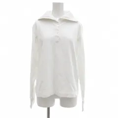 B&Y ユナイテッドアローズ BEAUTY&YOUTH ビューティー&ユース コットン セーラー プルオーバー カットソー 長袖 F ホワイト /UO