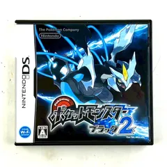 01w-6074 ○  Nintendo DS ソフト ポケットモンスター ブラック2 動作確認済み ポケモン  ゲームソフト  【中古品】