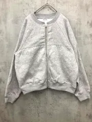 URBAN RESEARCH DOORS アーバンリサーチドアーズ DF47-21V118 FORK&SPOON 裏毛ジップ カーディガン size1/グレー  ■■ レディース