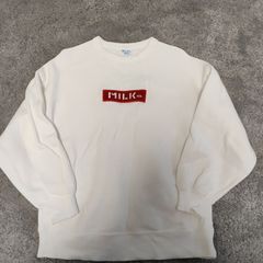 Champion MILKFED.スウェット リバースウィーブ 両面プリント - メルカリ