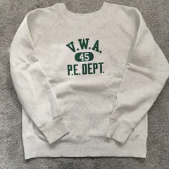 Champion　チャンピョン  【サイズ】  XXL　リバースウィーブ　スウェット　トレーナー　ライトグレー　カレッジロゴ　メンズ　中古　古着