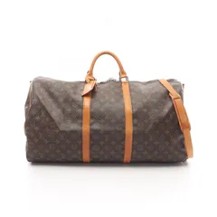 ルイ・ヴィトン LOUIS VUITTON ボストンバッグ キーポル バンドリエール60 M41412 PVCコーティングキャンバス レザー キーポル・バンドリエール60 ユニセックス Used B