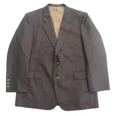 美品 MATSUZAKAYA dresswell M by melbo 松坂屋 90's ストライプ テーラード ジャケット ブレザー オールド ヴィンテージ メンズ 古着 中古 USED