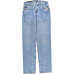 古着 00年代 リーバイス Levi's 501 ストレートデニムパンツ USA製 レディースL(w27)相当/evb033278