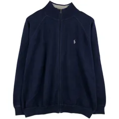 古着 ラルフローレン Ralph Lauren POLO RALPH LAUREN ハイネック フルジップスウェットシャツ トレーナー メンズXL相当/eaa458555