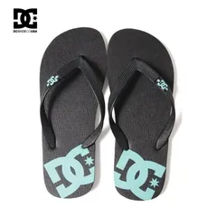 [新品] DC SHOES CO USA ディーシー シューズ SPRAY ビーチサンダル ビーチ サーフィン ブラック×エメラルドグリーンのサムネイル