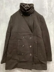 The Secret Closet シークレットクローゼット 113-1-0312 日本製 ダブルブレスト ピー コート size1/茶 ◆■ レディース