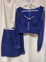 Jewels セットアップ刺繍レースミニドレス Sサイズ