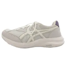 アシックス asics ゲルファンウォーカー スニーカー ウォーキングシューズ サイドジップ 1292A053 22.5cm グレー /GV
