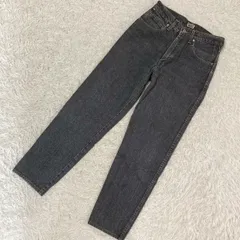 LEVIS デニムパンツ ブラック 30インチ カジュアル シンプル 着回し