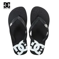 [新品] DC SHOES CO USA ディーシー シューズ SPRAY ビーチサンダル ビーチ サーフィン ブラック×ホワイトのサムネイル