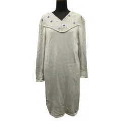 duemila di mila schon ミラショーン 90's ビジュー ニット ワンピース セーター オールド ビンテージ ヴィンテージ 40 パープル レディース 古着 中古 USED