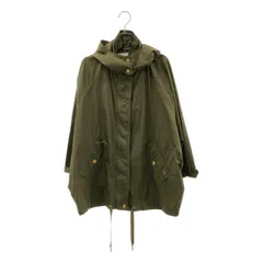 WOOLRICH / ウールリッチ | ANORAK / アノラックパーカー ナイロン ロゴボタン ジャケット | XS | オリーブ | レディース