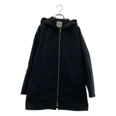 UNITED TOKYO / ユナイテッドトウキョウ | コットン ナイロン混 モッズコート | 1 | ブラック | メンズ