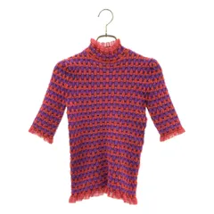 【美品】  beautiful people / ビューティフルピープル | ハイネック ニット プルオーバー | 38 | ピンク/パープル系 | レディース