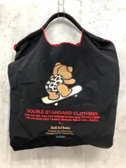 美品 Ball&Chain ボールアンドチェーン ダブルスタンダードクロージング スケボー ベア ショッピング バッグ 黒 ■■ レディース