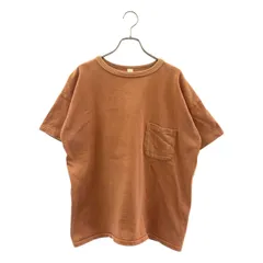 TAIGA TAKAHASHI / タイガタカハシ | LOT.601 TEE SHIRT / 製品染め ポケット Tシャツ カットソー | 38 | ブラウン | メンズ