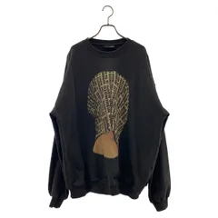 NISHIMOTO IS THE MOUTH / ニシモトイズザマウス | Believer FC Sweat Shirts コットン プリント スウェット | XL | ブラック | メンズ