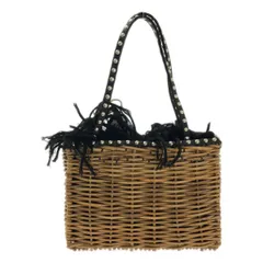 ebagos / エバゴス | ヤマノコトバ スタッズ カゴバッグ | ナチュラル | レディース