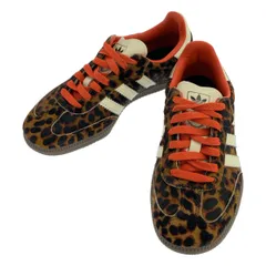 【美品】  adidas / アディダス | SAMBA OG W サンバ ハラコ スニーカー | 22.5 | ブラウン/ベージュ/オレンジ | レディース