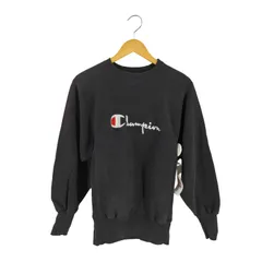 チャンピオン Champion 90s USA制 刺繍タグ デカロゴ刺繍 REVERSE WEAVE リバースウィーブ クルーネックスウェット メンズ import：M 