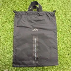 【新品未使用品】アディダス ワーディング シューズサック CX119 ゴルフ 2026年モデル adidas ブラック（葛西店）