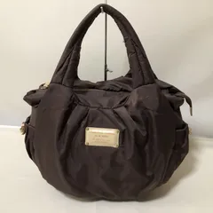 D766　Samantha Thavasa　サマンサタバサ　ブラウン　ナイロン　ハンドバッグ　トート　