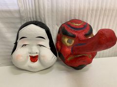 FACT お面 能面 マスク 2枚 セット売り - メルカリ