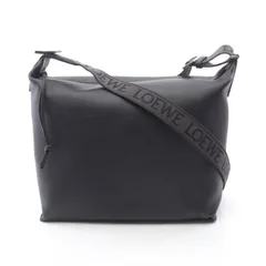 ロエベ LOEWE ショルダーバッグ CUBI キュービィ B906K70X131100 ブラック レザー ショルダーバッグ メンズ 新品