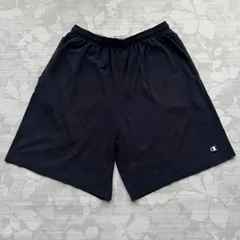 チャンピオン Champion スウェット ショートパンツ XL ネイビー ダメージ多数あり