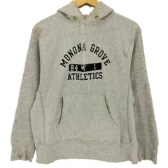 チャンピオン Champion 80s USA製 REVERSE WEAVE トリコタグ 三段 プルオーバーパーカー メンズ import：M 