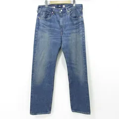 【三重本店】 中古 Levi's | リーバイス BLUETAB ブルータブ ANCHOR RELAXED ジップフライデニムパンツ 紺パッチ 0033V-0001 ブルー インディゴ サイズ：33 【107】