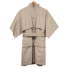 希少 定価82万 新品 HERMES エルメス カシミヤジレ コート32 - メルカリ