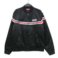 Supreme リフレクティブ ストライプ ワーク ジャケット - メルカリ
