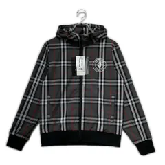 未使用品 レディース ヴィ・トゥエルヴ V12 フルジップアウター 1(M) 黒×グレー チェック